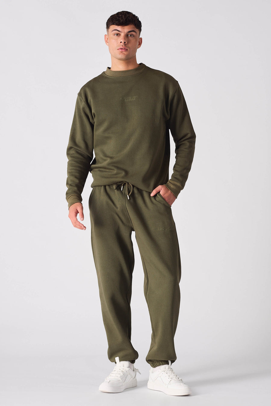 RELAXED FIT JOGGER - KHAKI -  MEN'S JOGGERS