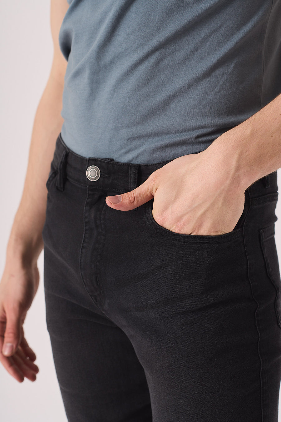 SKINNY FIT JEANS - BLACK -  Men's Skinny Jeans