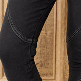 Lyra High Waist Skinny Jeans - Black