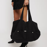 Taffy Black Tote Bag