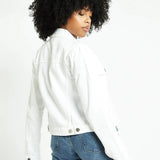 Dusk White Denim Trucker Jacket