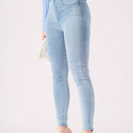 Amira High Waisted Jegging – Light Blue - JMOJO - Women's Skinny Jean Jegging