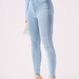 Amira High Waisted Jegging – Light Blue - JMOJO - Women's Skinny Jean Jegging