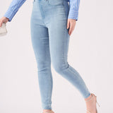 Amira High Waisted Jegging – Light Blue - JMOJO - Women's Skinny Jean Jegging