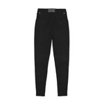 Black jeans on a white background