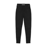 Black jeans on a white background