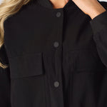 BOMBER JACKET - BLACK - JMOJO - Women's Bomber Jackets