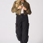 BOMBER JACKET - KHAKI - JMOJO - Women's Bomber Jackets