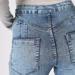 Booni Sculpt High Rise Stretch Skinny Jeans - Light Blue - JMOJO - Women's Skinny Jeans