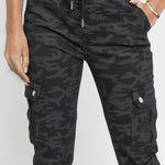 CAMO CARGO JOGGER - BLACK - JMOJO - Women's Cargo Joggers