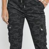 CAMO CARGO JOGGER - BLACK - JMOJO - Women's Cargo Joggers