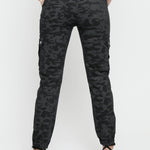CAMO CARGO JOGGER - BLACK - JMOJO - Women's Cargo Joggers