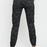 CAMO CARGO JOGGER - BLACK - JMOJO - Women's Cargo Joggers