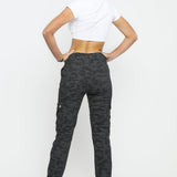 CAMO CARGO JOGGER - BLACK - JMOJO - Women's Cargo Joggers