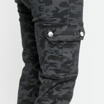 CAMO CARGO JOGGER - BLACK - JMOJO - Women's Cargo Joggers