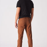 CORBIN Stretch Slim Fit Chino Pants - Rust Brown - JMOJO - Men's Chino Trousers