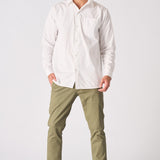 COTTON SHIRT - WHITE - JMOJO - Men's cotton shirts