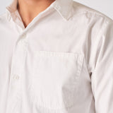 COTTON SHIRT - WHITE - JMOJO - Men's cotton shirts