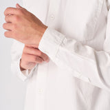 COTTON SHIRT - WHITE - JMOJO - Men's cotton shirts