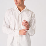 COTTON SHIRT - WHITE - JMOJO - Men's cotton shirts