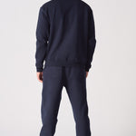CREW NECK SWEATSHIRT - NAVY BLUE - JMOJO - Men's Sweatshirts