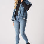 Ember Sleeveless Denim Gilet Jacket – Blue - JMOJO - Women's Denim Jacket
