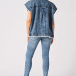 Ember Sleeveless Denim Gilet Jacket – Blue - JMOJO - Women's Denim Jacket