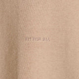 Close-up of the 'Fit For All' tonal embroidery detail