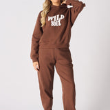 Isolde Pullover Hoodie – Brown - JMOJO - WOMEN'S HOODIES