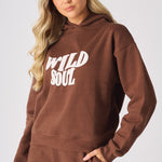 Isolde Pullover Hoodie – Brown - JMOJO - WOMEN'S HOODIES