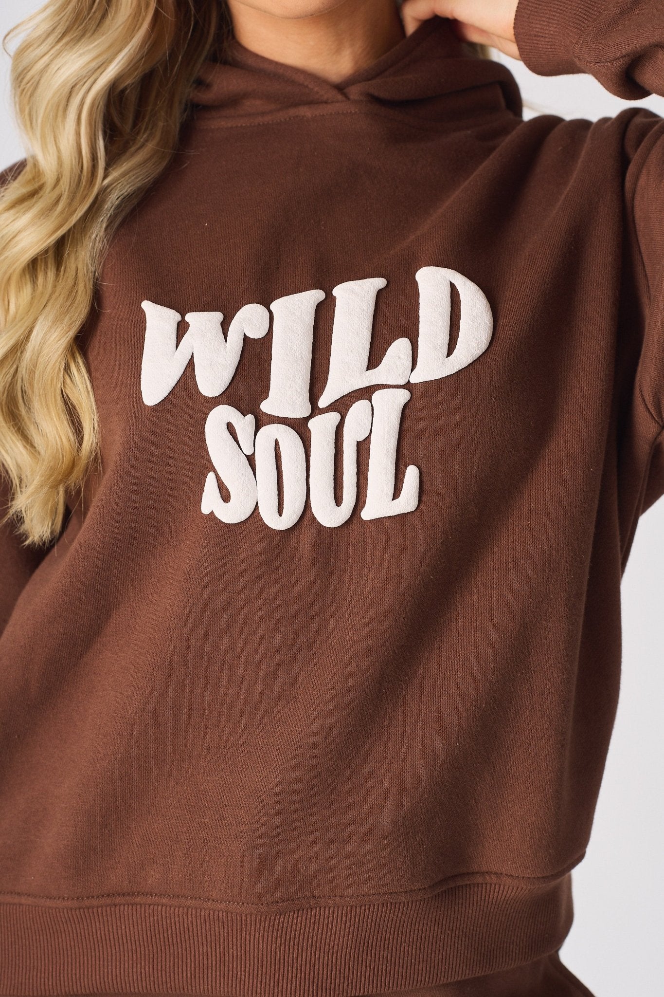 Isolde Pullover Hoodie – Brown - JMOJO - WOMEN'S HOODIES