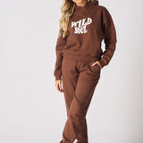 Isolde Pullover Hoodie – Brown - JMOJO - WOMEN'S HOODIES