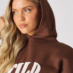 Isolde Pullover Hoodie – Brown - JMOJO - WOMEN'S HOODIES