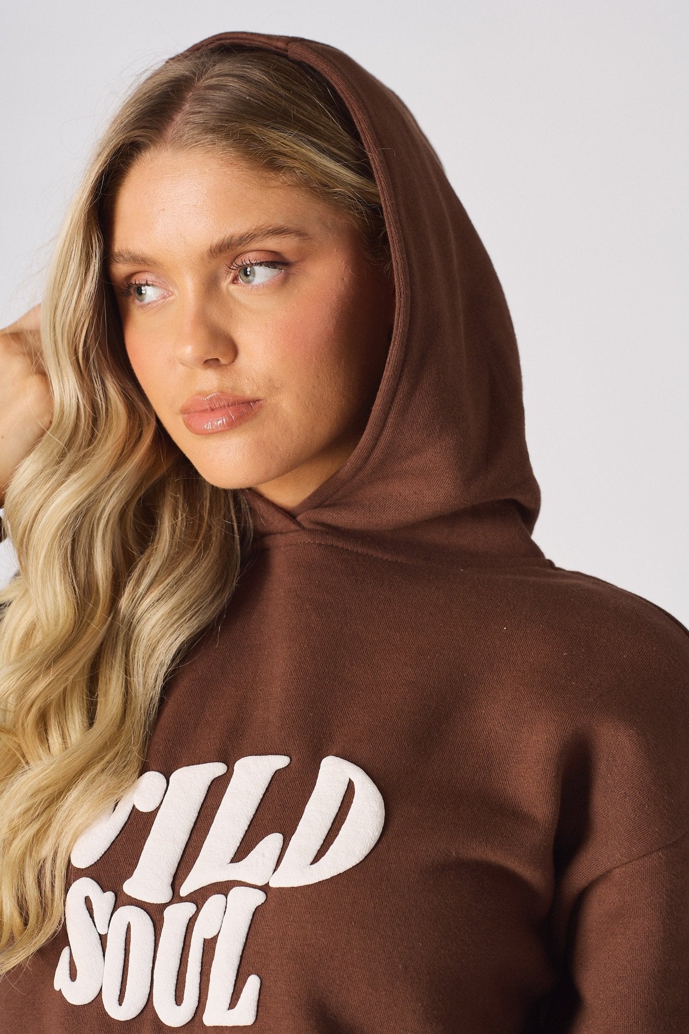 Isolde Pullover Hoodie – Brown - JMOJO - WOMEN'S HOODIES