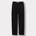 Jmojo heart stitch straight leg jeans back flat lay