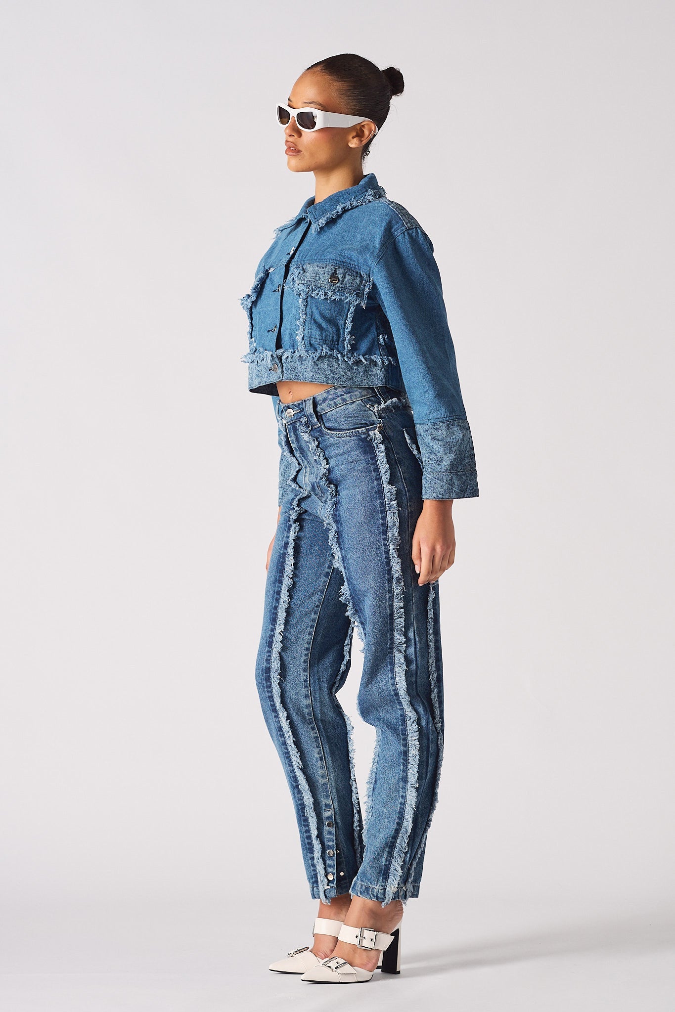 jmojo-two-tone-distressed-denim-crop-jacket-back-view