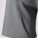 Jmojo womens cool grey sweatshorts fit for all embroidery side detail