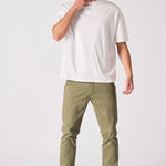 KINGSLEY Slim Fit Stretch Chino Pants - Light Green - JMOJO - Men's Chino Trousers