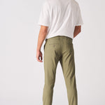 KINGSLEY Slim Fit Stretch Chino Pants - Light Green - JMOJO - Men's Chino Trousers