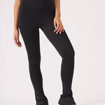 LENNON KICK FLARE LEGGINGS - BLACK - JMOJO - Women's Flare Athleisure Leggings