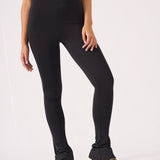 LENNON KICK FLARE LEGGINGS - BLACK - JMOJO - Women's Flare Athleisure Leggings