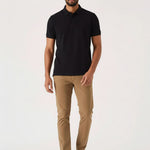Front fit of light brown trousers mens JMOJO