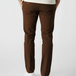 Close up back fit of JMOJO mens dark brown pants