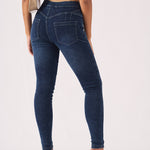 Muffi Sculpt High Rise Stretch Skinny Jeans - Mid Blue - JMOJO - Women's Skinny Jeans