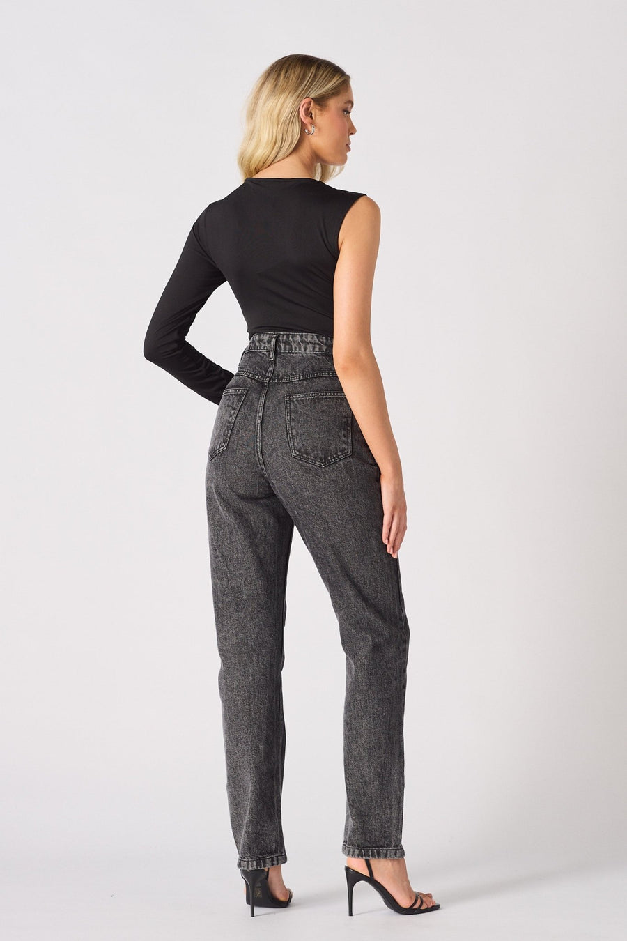 OFF THE SHOULDER BODYSUIT - BLACK - JMOJO - Women's bodysuit