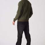 POLO SWEATSHIRT - KHAKI - JMOJO - Men's Sweatshirts