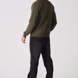 POLO SWEATSHIRT - KHAKI - JMOJO - Men's Sweatshirts