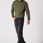 POLO SWEATSHIRT - KHAKI - JMOJO - Men's Sweatshirts