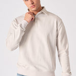 POLO SWEATSHIRT - STONE - JMOJO - Men's Sweatshirts