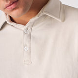 POLO SWEATSHIRT - STONE - JMOJO - Men's Sweatshirts